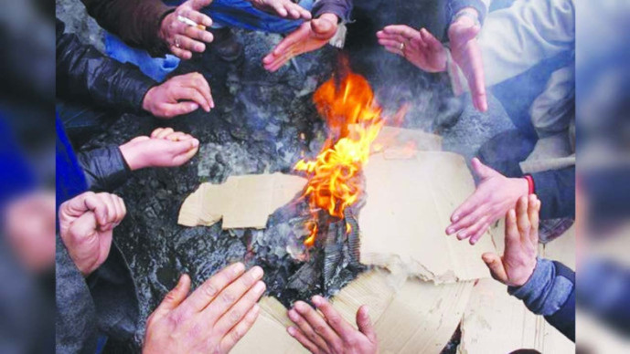 સૌરાષ્ટ્ર-ગુજરાતમાં કાતિલ શિતલહેરનો દોર શરૂ  ગિરનારમાં ૭.ર, નલીયામાં ૮.૮ ડીગ્રી તાપમાન